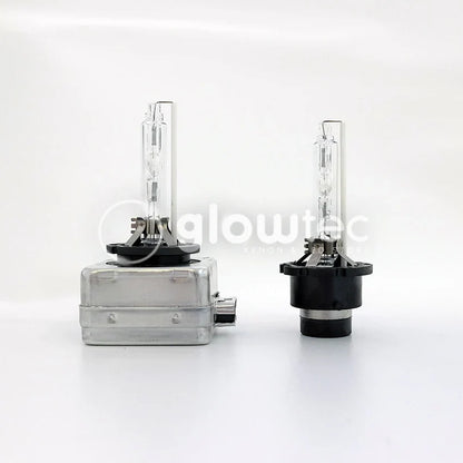 GLOWTEC HID Headlight Bulbs - D1S D2S D3S D4S Series Xenon Replacement Lamps 4300K-8000K
