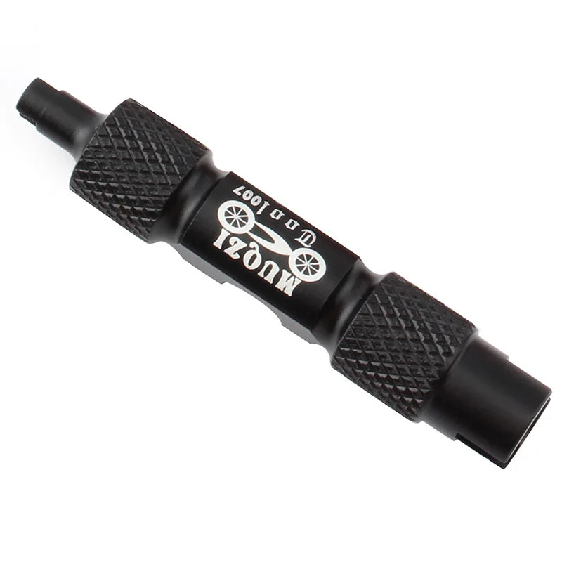 MUQZI MTB & Road Bike Valve Tool – Schrader & Presta Wrench for Tire Installation and Valve Core Removal