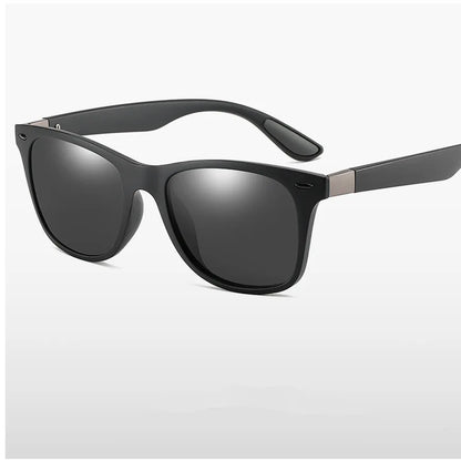 Classic Polarized Sunglasses – Unisex Square Frame Driving & Fishing UV400 Eyewear