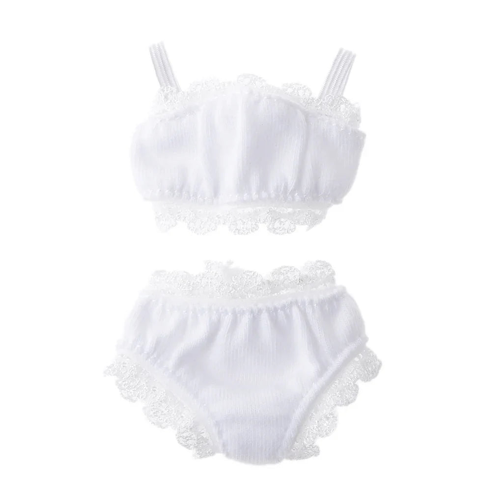 Handmade Lace Underwear Outfit for 1/6 Blythe Doll – Elegant Clothes Set for 12-Inch Dolls