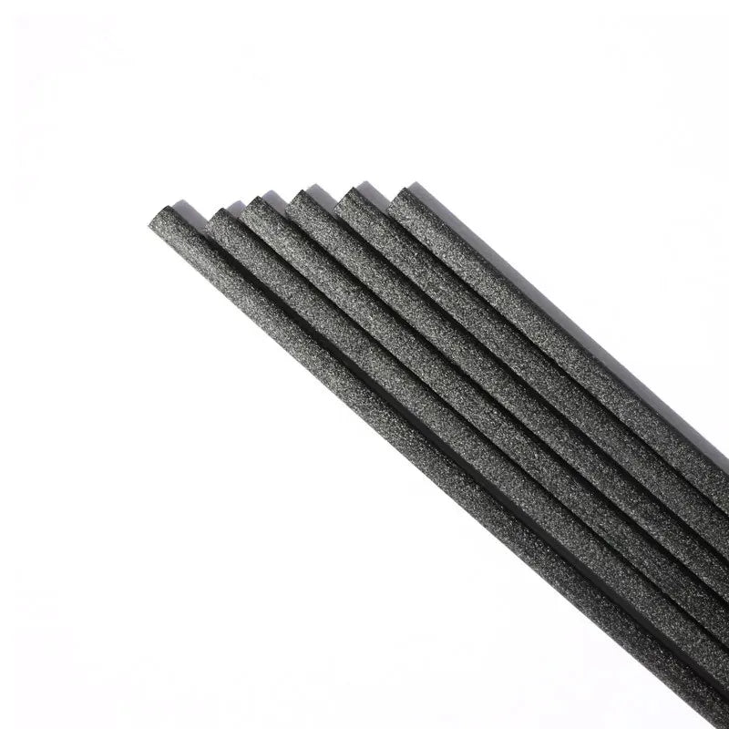 100PCS Black Fiber Rattan Sticks – Reed Diffuser Refill Sticks for Aromatherapy, 40/35/30/25/22/19/10cm