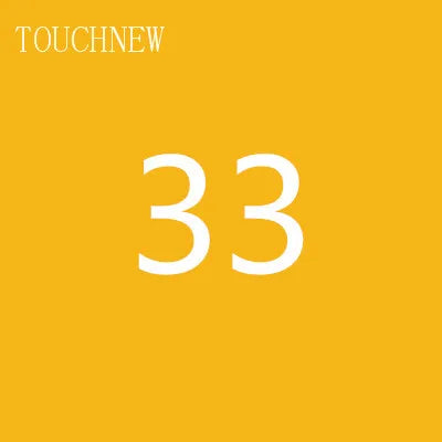 TOUCHNEW Alcohol Sketch Markers - Dual Tip Brush Pens for Manga Drawing & Art Supplies