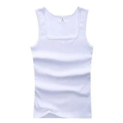 Plus Size Men’s Sleeveless Tank Top Vest – Summer Fitness Bodybuilding Singlet Casual Workout Shirt (Black, White, Gray)