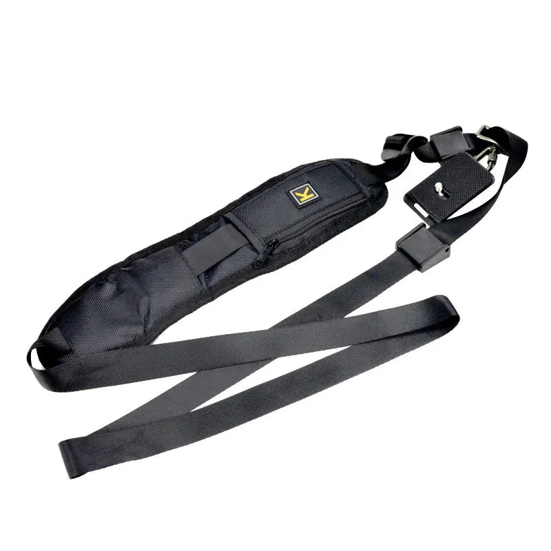 New Portable Shoulder Camera Strap: DSLR Digital SLR Camera Canon Nikon Sony Quick Rapid Neck Strap Belt - Camera Accessories