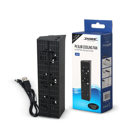 PS4 Slim Cooling Fan with Temperature Control — Game Console Accessory