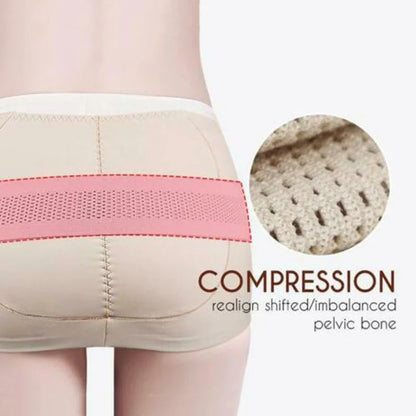 Adjustable Pelvic Pad & Body Shaper Girdle — Hip-Up Posture Correcting Belt, Butt Lifter, Abdomen Support & Maternity Pelvic Belt