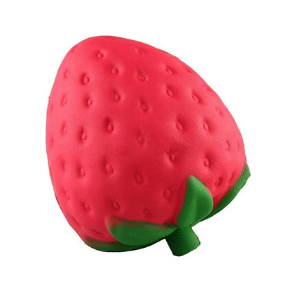 Super Jumbo Strawberry Squishy Toy - Cream Scented Slow Rising Stress Relief Toy for Kids & Adults 11.5cm x 9cm