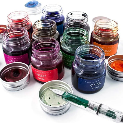 20ml Colorful Liquid Ink Refill — Smooth Bright Comics Ink for Office, School & Stationery Use (No Pen Included)
