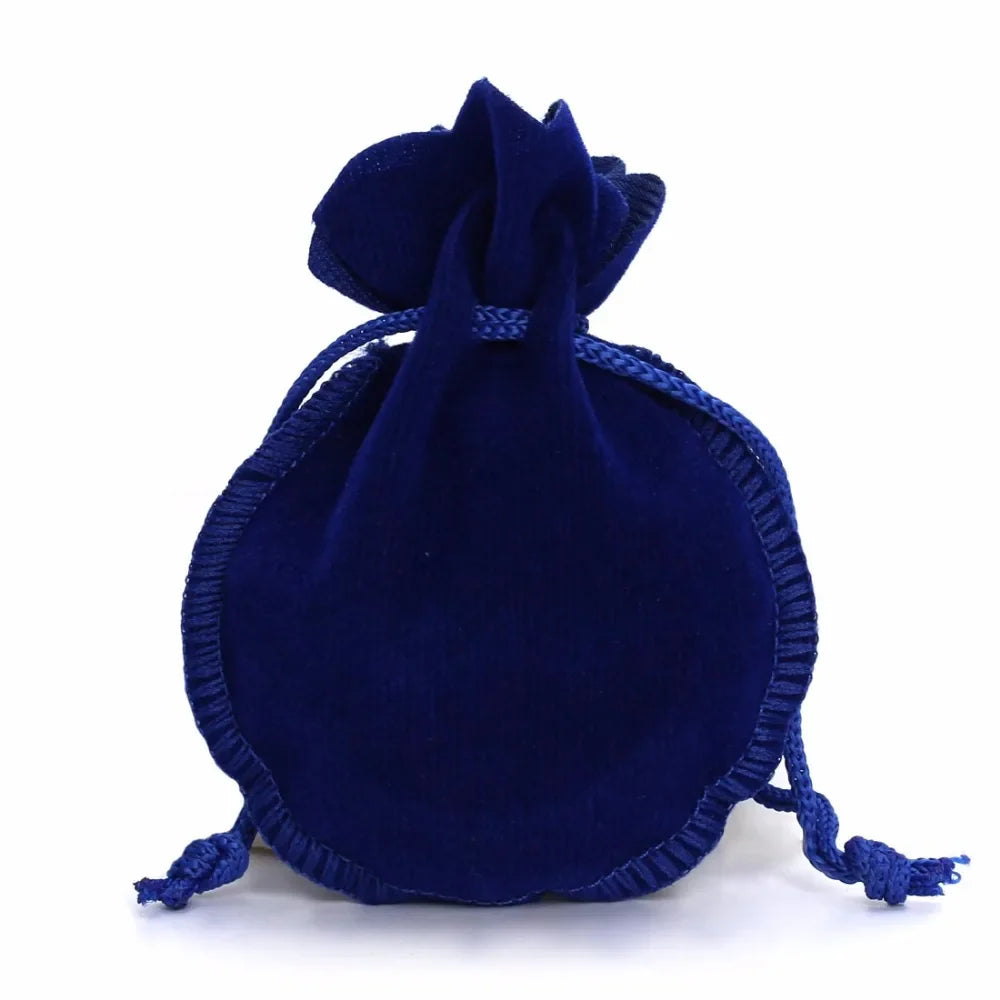 Louleur Velvet Drawstring Bag - Calabash Pouch for Jewelry Packaging, Wedding/Christmas Favor, and Gift Bags