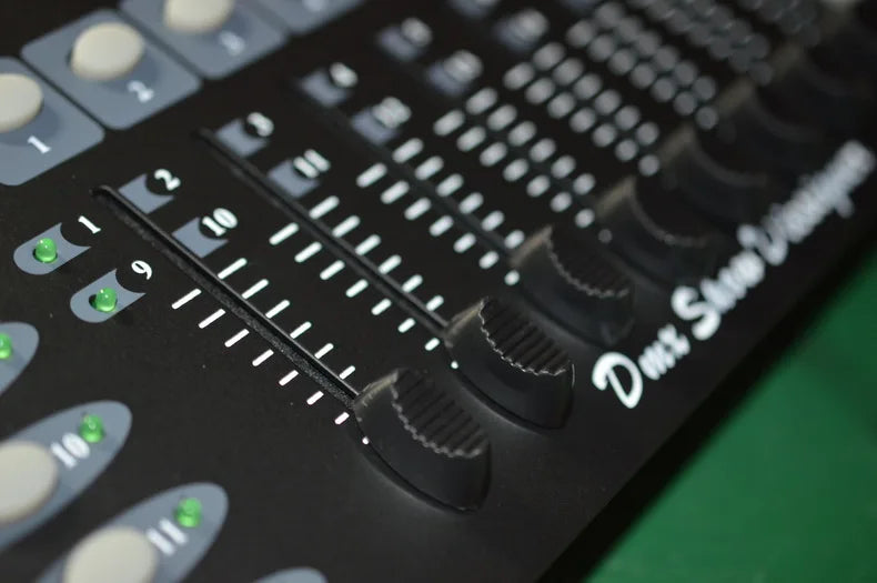 192 DMX Stage Light Controller - Professional 512 DMX Console DJ Lighting Equipment for Stage Shows & Events