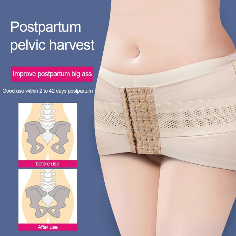 Adjustable Pelvic Support Belt - Body Shaper Girdle With Hip Lift And Posture Correction For Women