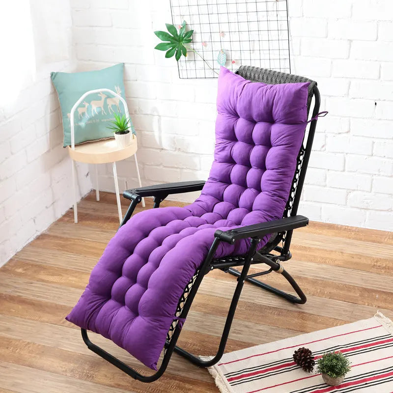 Recliner Soft Back Cushion - Comfortable Rocking Chair Lounger Seat Pad Garden Bench Cushion with Multiple Sizes