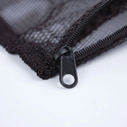 10Pcs Mesh Filter Net Bags – Aquarium Pond Bio Ball, Carbon Media & Ammonia Isolation Bags, White & Black