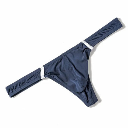 Men’s Low Rise Thong & G-String Underwear – Sexy Bikini Briefs with Support Pouch, Breathable Jockstrap Style (B617)
