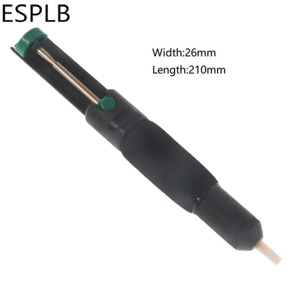 Plastic Desoldering Pump Tool - Powerful Solder Sucker Vacuum Pen for Tin Removal & Welding Repair