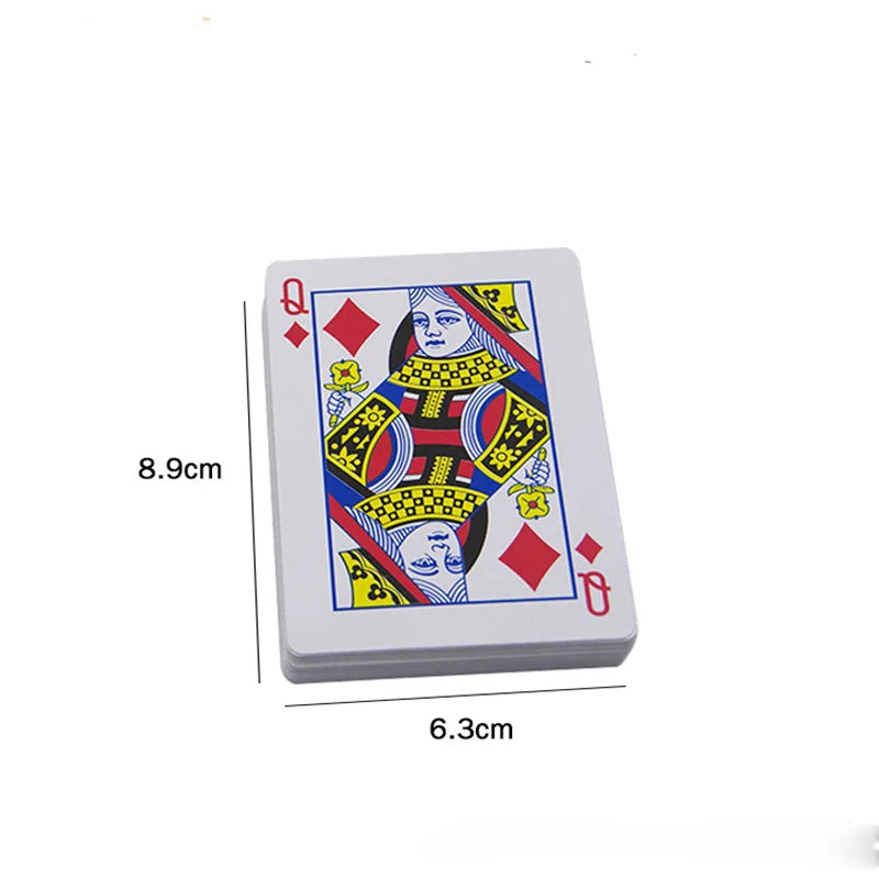 Marked Stripper Deck Playing Cards - Close-Up Magic Trick Cards for Street Illusions, Mentalism, and Puzzle Fun