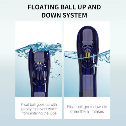 COPOZZ Professional Snorkeling Diving Mask – Full Face Snorkel Mask, Anti-Fog Goggles for Adults, Underwater Scuba Swimming Equipment