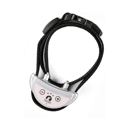 Anti-Bark Dog Collar - Adjustable 8-27 Inch Shock Training Collar for Small & Medium Dogs with Bark Control Device