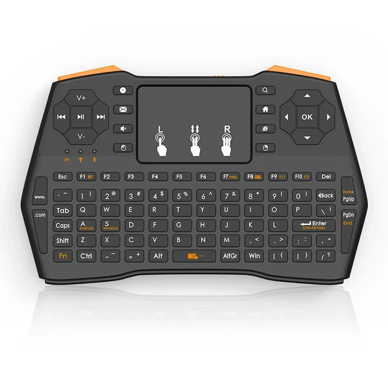i8 Plus Mini Wireless Keyboard - 2.4GHz Air Mouse Remote With Touchpad For Android TV Box And PC