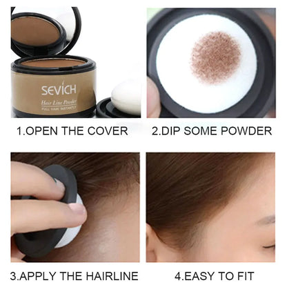 Sevich Hairline Powder 4g - Natural Hairline Shadow Concealer