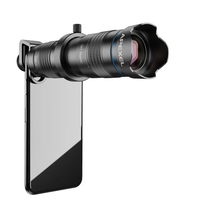APEXEL 28X Telephoto Phone Lens - HD Smartphone Camera Zoom Monocular with Mini Selfie Tripod