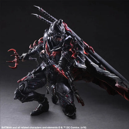 2017 Play Arts Bushido Batman Figure - 27cm Collectible Action Toy for Fans & Display