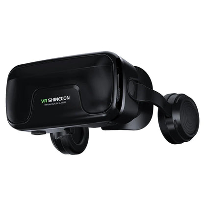 VR Shinecon 10.0 3D Virtual Reality Headset – Helmet Goggles for Smartphone Gaming