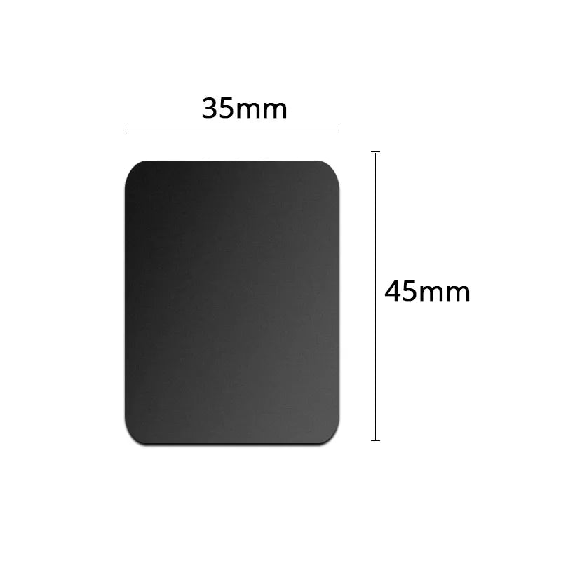 Universal Magnetic Phone Mount Metal Plate - Iron Sheet Sticker for Car Phone Holder Stand