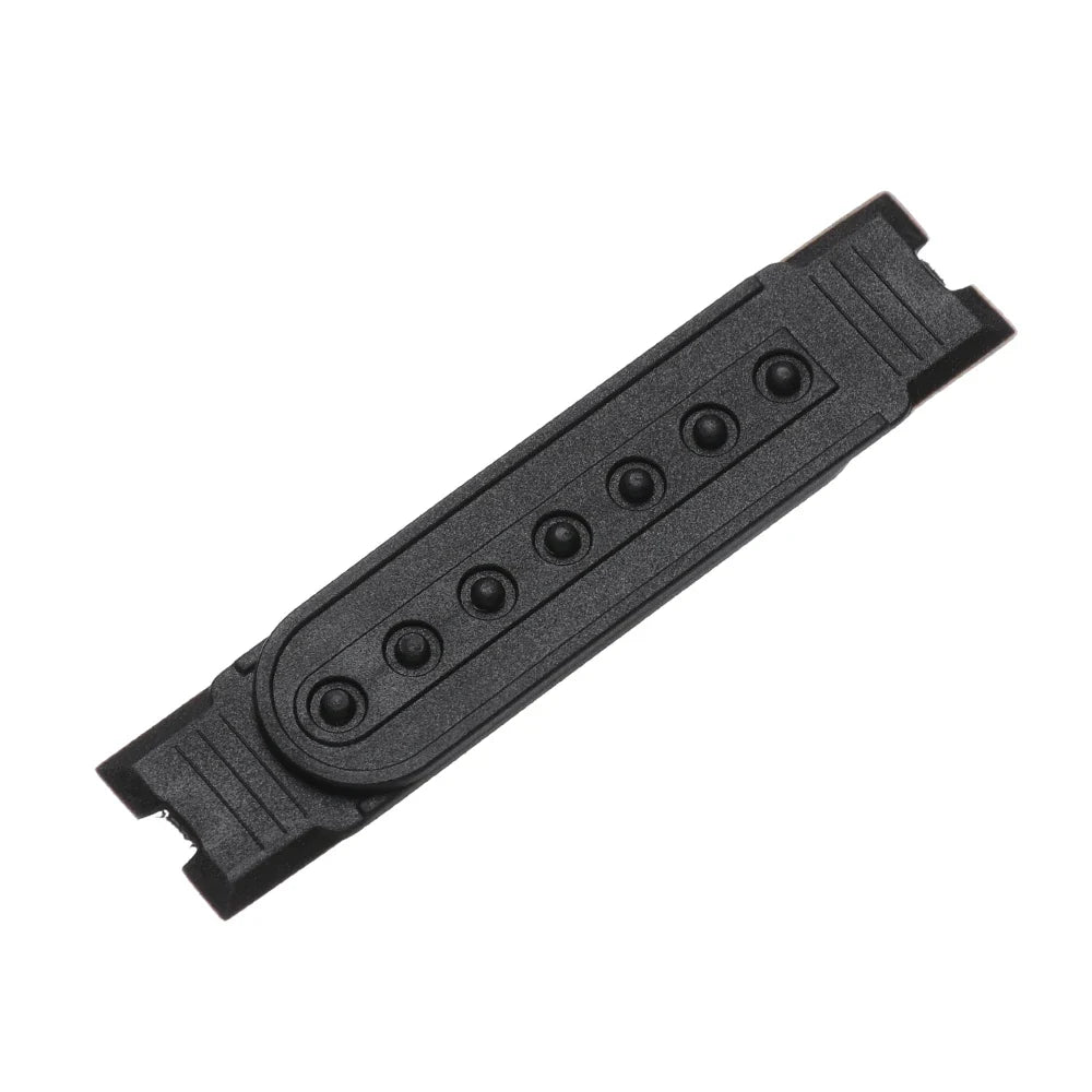 5-Set Snapback Strap Replacement - 7-Hole Adjustable Hat Repair Buckle for Baseball Caps