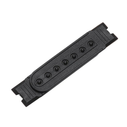 5-Set Snapback Strap Replacement - 7-Hole Adjustable Hat Repair Buckle for Baseball Caps