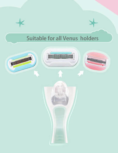 Gillette Venus Women's Razor - 3/5 Blade with Lubricating Soap, Sensitive Shaving & Hair Removal for Body