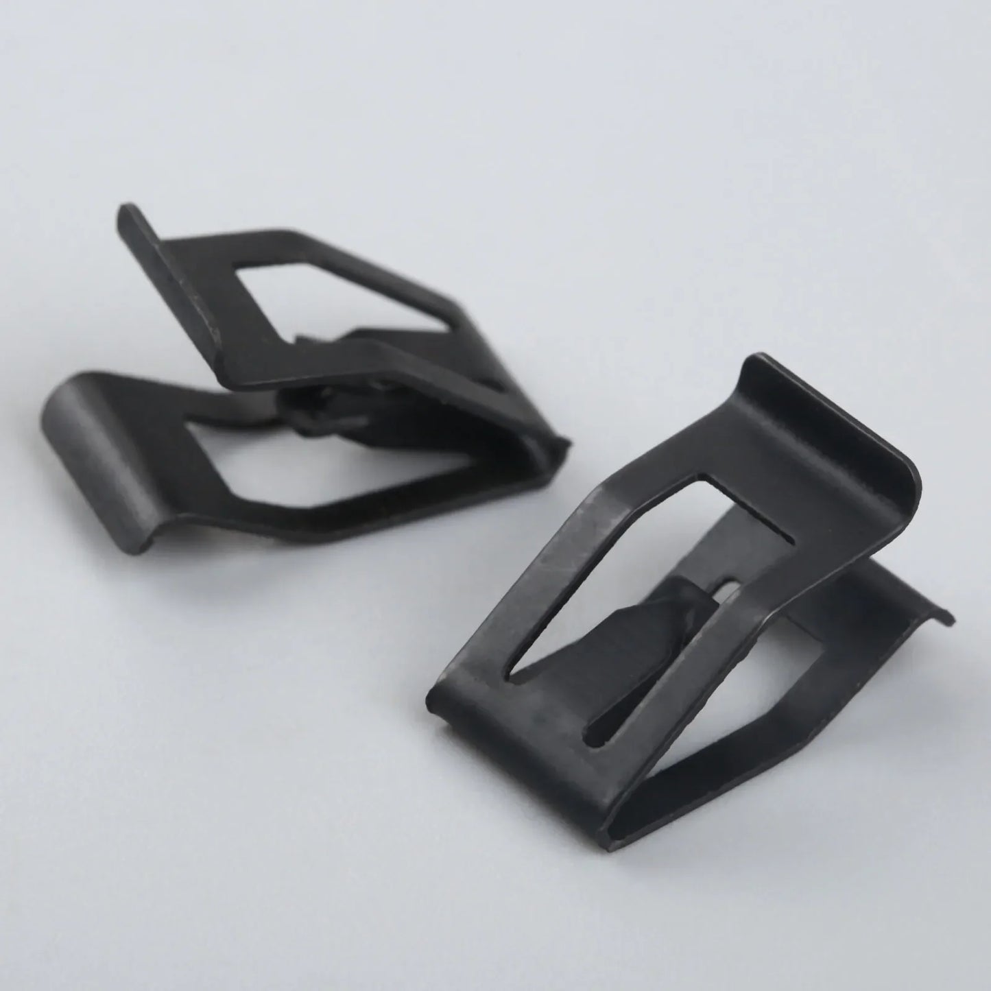 10Pcs Car Dashboard Trim Metal Retainer Clips – Black Fasteners for Ford, Mazda, Audi, Toyota Console Door Fitment