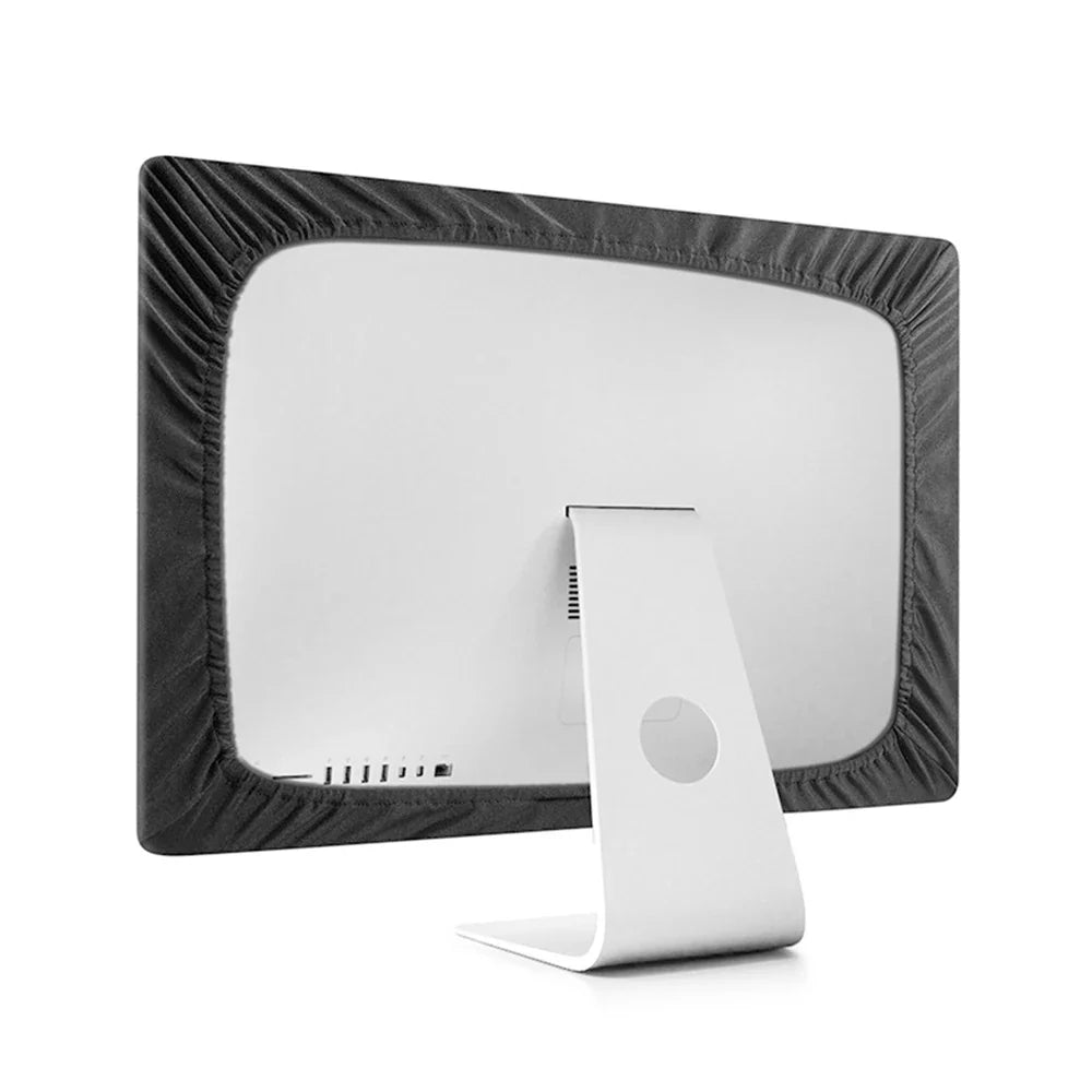 Computer Dust Cover — Flexible Polyester 27-Inch Monitor Protector, Dust-Proof Cover for iMac, MacBook Pro, Air