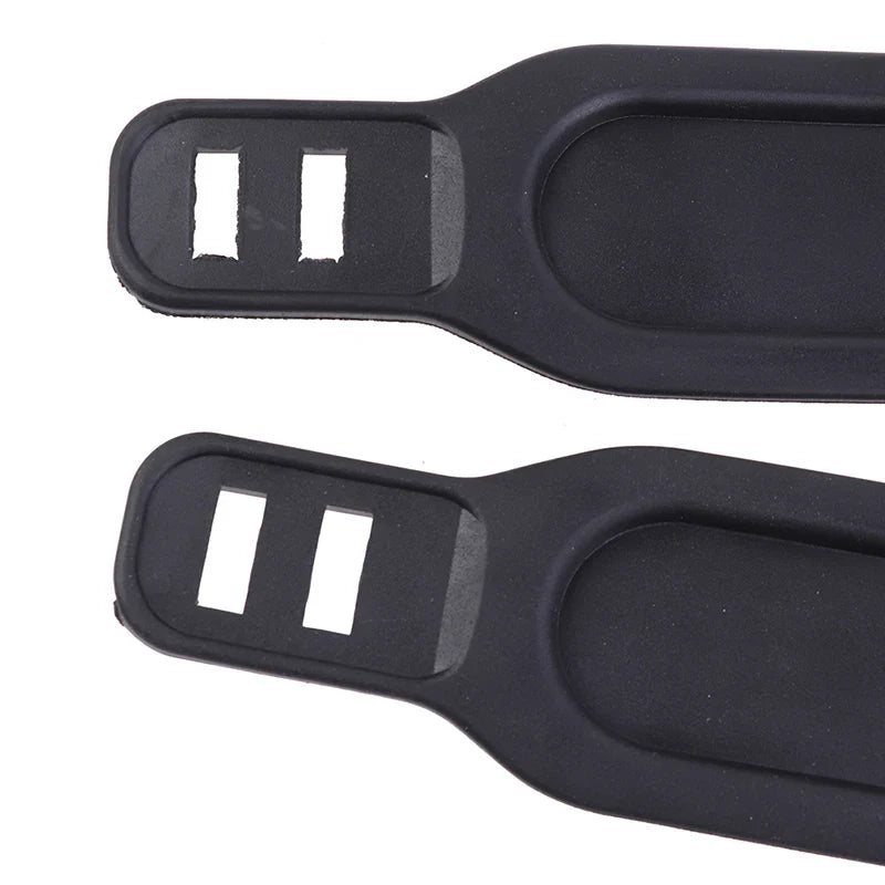 2/4pcs Exercise Bike Pedal Straps – Adjustable Length Cycling Belts for Stationary Fitness, Fix Bands Tape