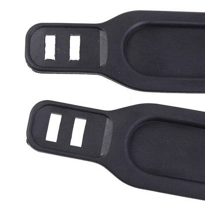 2/4pcs Exercise Bike Pedal Straps – Adjustable Length Cycling Belts for Stationary Fitness, Fix Bands Tape