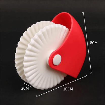 Pastry Wheel Cutter – Noodle Maker & Lattice Dough Roller for DIY Baking