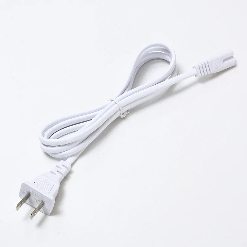2-Pin US/EU to C7 C8 Power Extension Cable – Figure 8 LED Light & Laptop Cord for PS4, 0.6M/1.5M