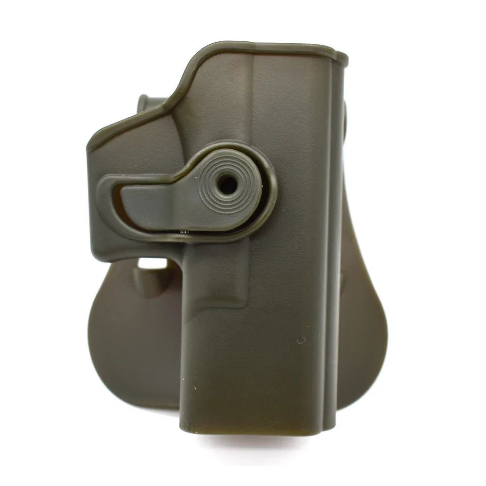 Left Hand Gun Holster – IMI Glock Pistol Case for Gen 1-4 Glock 17, Waist Holster with 9mm Mag Pouch, Hunting Accessories