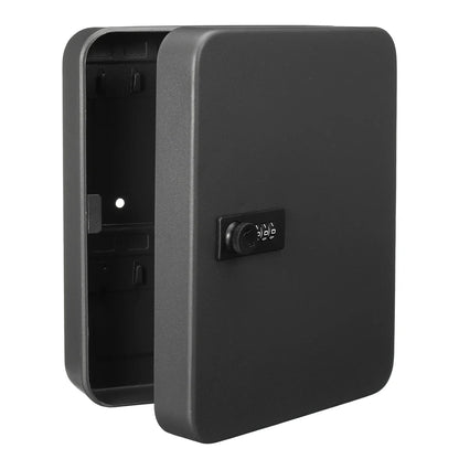 Security Car Combination Lock – Wall-Mounted Metal Storage Cabinet & Key Safe Box, Lockable Password Organizer for Home & Office