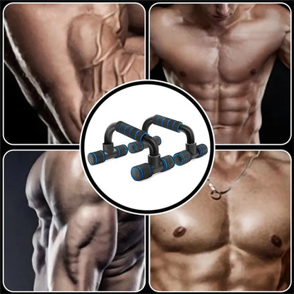 Non-slip Push Up Stand - Home Fitness Power Rack Gym Handles for Arm and Chest Muscle Training - Bodybuilding Equipment