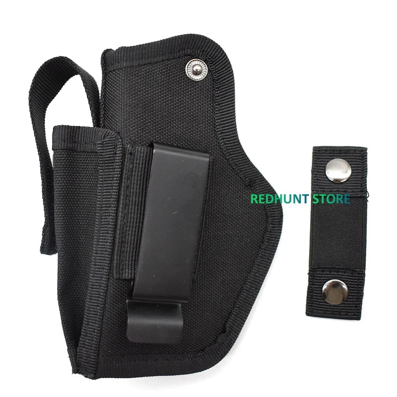 Tactical Ambidextrous Gun Holster - IWB & OWB Concealed Carry Holster with Magazine Pouch