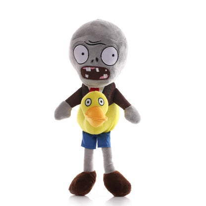 Plants vs Zombies 30cm Plush Toys – Gargantuar, Pirate, Duck Zombie Soft Stuffed Dolls for Kids Gifts
