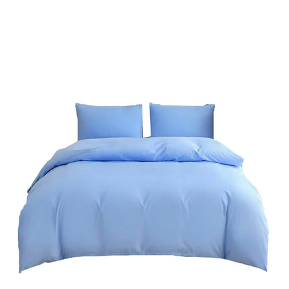 New Design Dark Green Bedding Set - Duvet Cover, Bed Sheet & Pillowcase, King/Queen/Full/Single Size (Excluding Filler), 3/4pcs