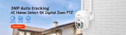 Hiseeu 10CH 5MP WiFi Security Camera System — H.265 NVR with Color Night Vision, Human Motion Detection & 2-Way Audio Outdoor Cameras