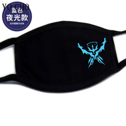 YO CHO Unisex Cotton Dust Mouth Mask – Anime Cartoon Respirator, Warm Mouth Muffle, Perfect Birthday Party Gift