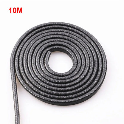 2/5/10M Car Door Edge Protector Strip - Anti-Collision Scratch Guard Trim with Steel Reinforcement for Auto Styling & Vehicle Protection