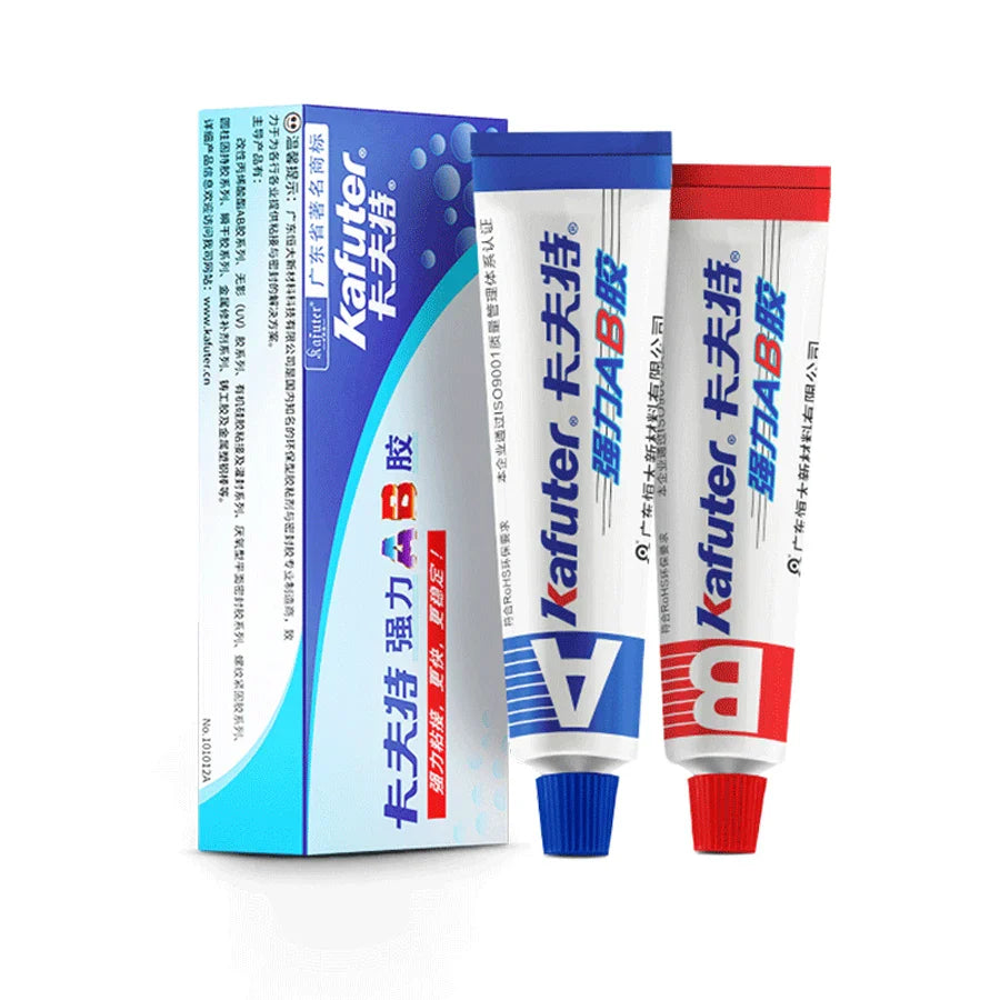 Kafuter A+B 70g Acrylate Structure Glue – Quick-Dry Waterproof Strong Adhesive for Glass, Metal & Stainless Steel