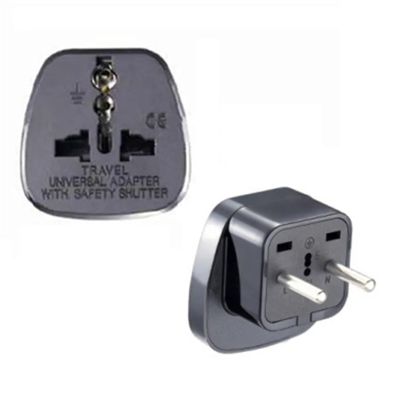 Universal Travel Plug Adapter - US, UK, EU, AU & International Power Converter