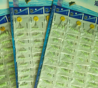 30Pcs Luminous Oval Fishing Floats - Easy Stopper Space Beans for Night Carp Fishing Rigs