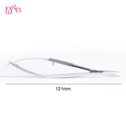 BNG Stainless Steel Cuticle Nipper & Dead Skin Remover Pliers – Straight Manicure & Eyebrow Scissors Beauty Tools